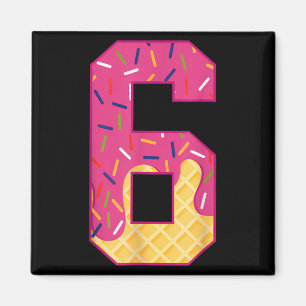 Number 6 Glass Strömmar 67 Meme Par Halloween C Magnet
