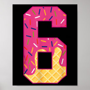 Number 6 Glass Strömmar 67 Meme Par Halloween C Poster