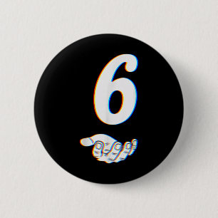 Number 6 Matchande 67 Meme Halloween Kostym Män Wo Knapp
