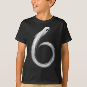 Number 6 Spöke Rollig Sex Sju 67 Halloween Meme  T Shirt