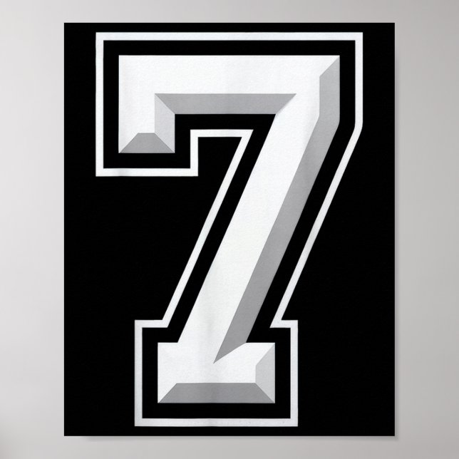 Number 7 67 Meme Matching  Poster (Framsidan)