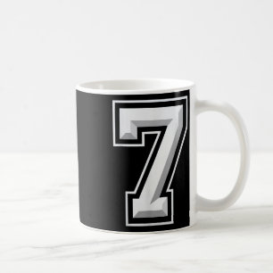 Number 7 67 Meme Matchning Kaffemugg