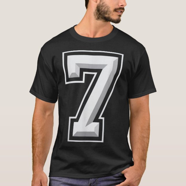 Number 7 67 Meme Matchning  T Shirt (Framsida)