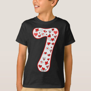 Number 7 Par Kostym Duo 67 Meme Sex Sju Vale T Shirt