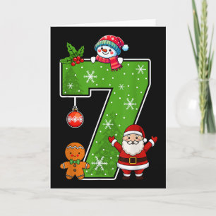Number 7 Roligt 67 Meme Par Pyjamas Jul Ma Kort