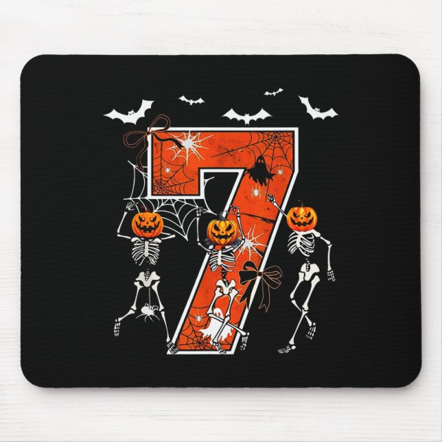 Number 7 Six Seven Meme 6 7 Halloween Dancing Skel Musmatta (Framsidan)
