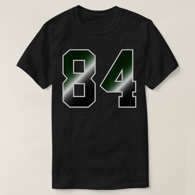 number 84  t shirt (Design framsida)