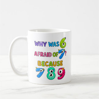 Number Day Maths Joke Mug | 7 8 9 Funny Kaffemugg