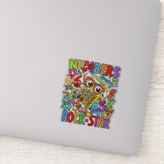 Number Day Maths Sticker for Kids UK Classroom Klistermärken