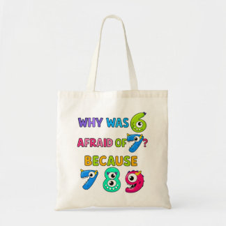 Number Day Tote Bag | Funny Maths Numbers Tygkasse