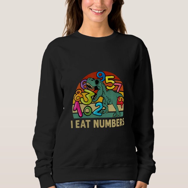 Number Learning calculator costume matc day Math O T Shirt (Framsida)
