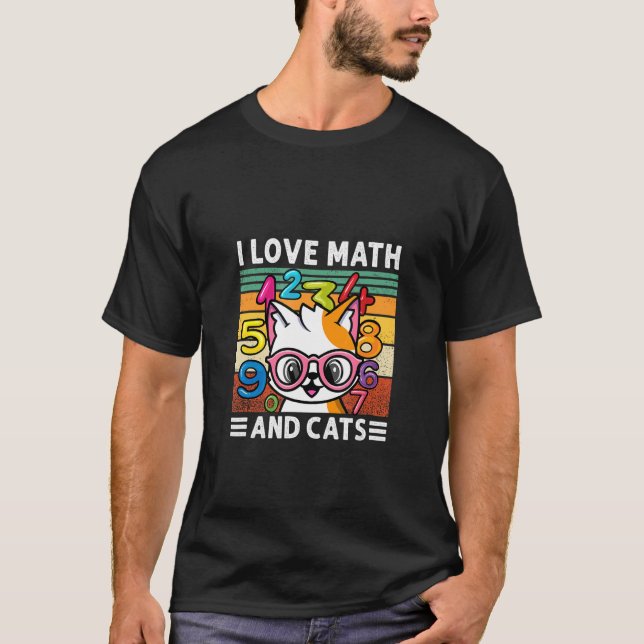 Number Learning calculator costume matc day Math O T Shirt (Framsida)