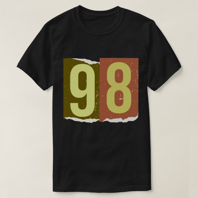 Number Magazine Losseköp 98 T Shirt (Design framsida)