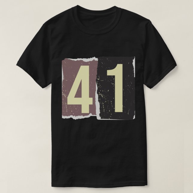 Number Magazine Ransom 41 T Shirt (Design framsida)