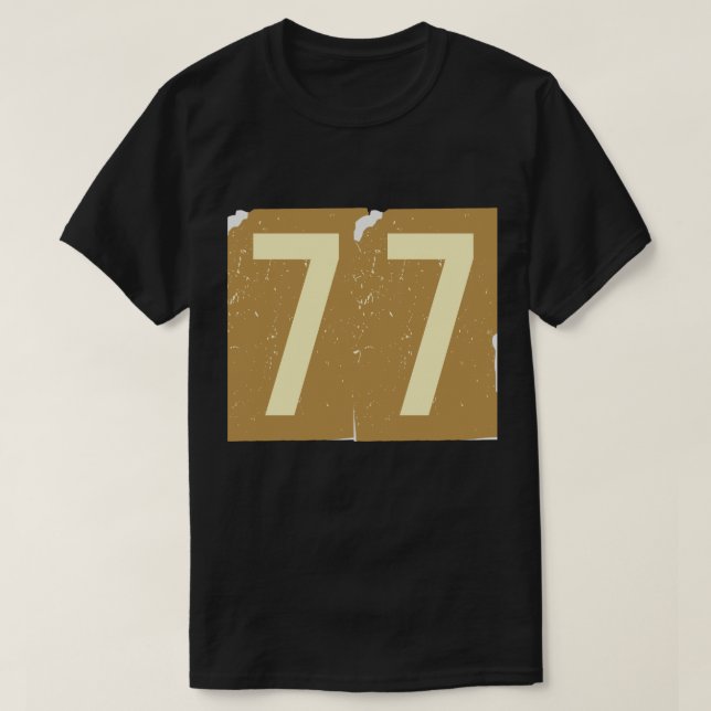 Number Magazine Ransom 77 T Shirt (Design framsida)