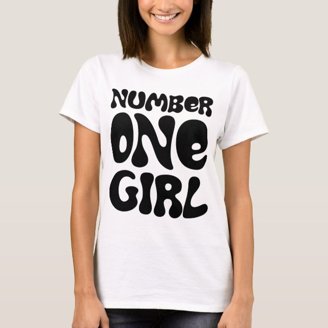 Number One Girl T-shirt (Framsida)