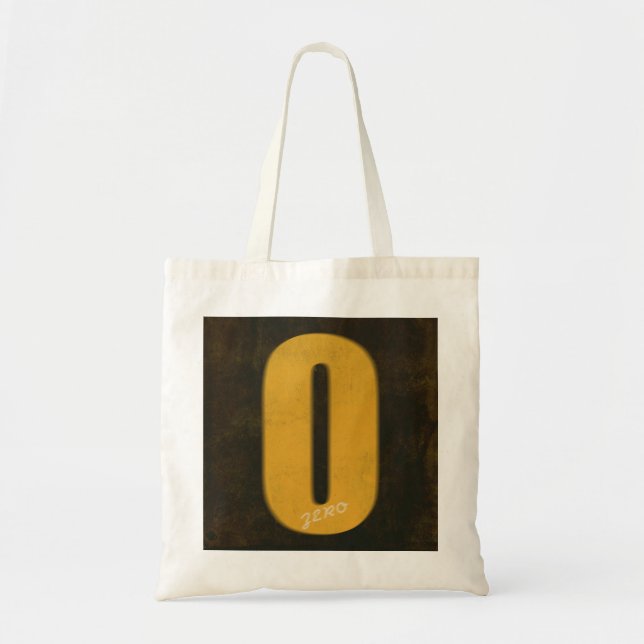number tote bag-0 tygkasse (Framsidan)