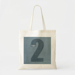 number tote bag-2 tygkasse