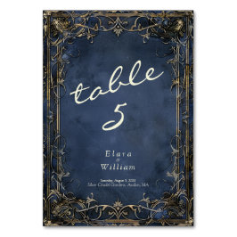 Numenorean Royal Bröllop Bordsnummer