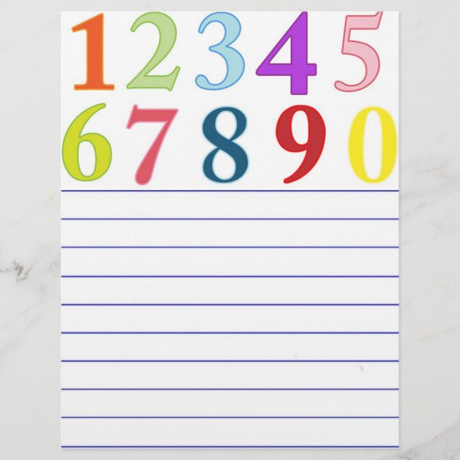 Numeraler Letterhead (Framsida)
