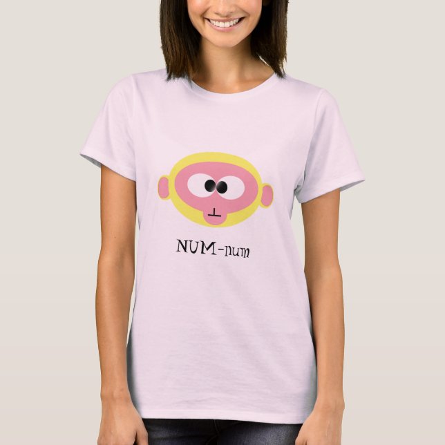 Numerisk-numeriskt (gult) tee shirt (Framsida)