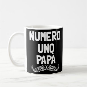 Numero Uno Pappa Italienska Pappa Far nummer 1 Pap Kaffemugg