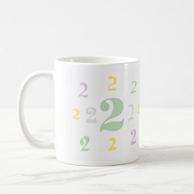 Numerologi 2 Mugg (Vänster)