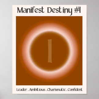 Numerologi Life Väg 1 - Manifest Destiny Poster
