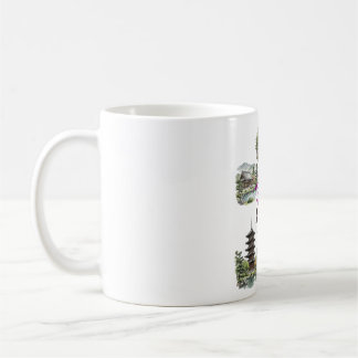 Numerous tourist attractions in Kyoto, Japan Kaffemugg