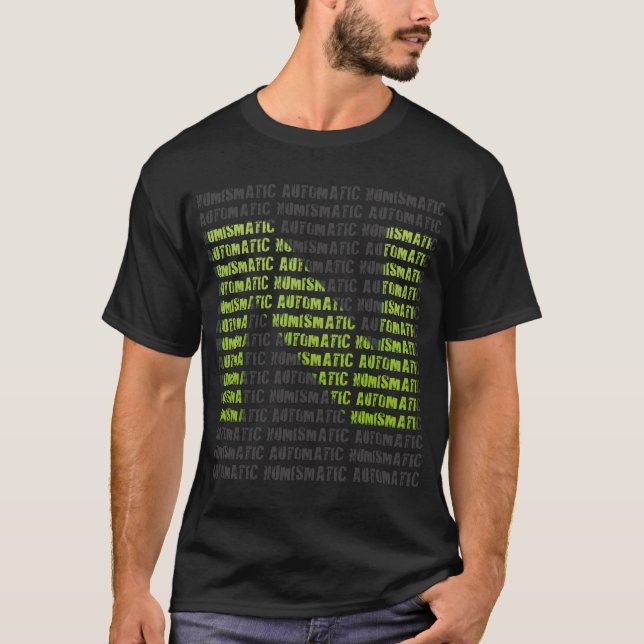 Numismatic automatiskt t shirt (Framsida)