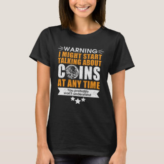 numismatics fans coin collector t shirt