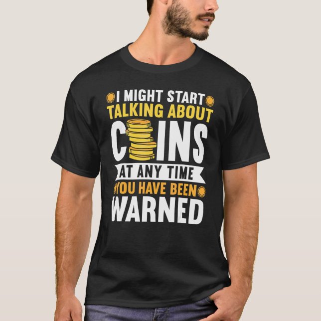 Numismatikkortsinsamling T Shirt (Framsida)