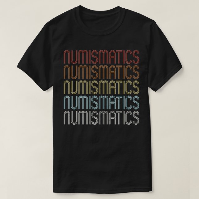 Numismatikkortsinsamling T Shirt (Design framsida)