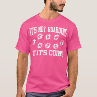 Numismatist Mynt som samlar in myntsamlarnummer oc T Shirt