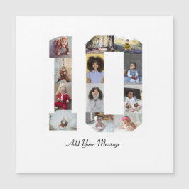 Nummer 10 Fotocollage