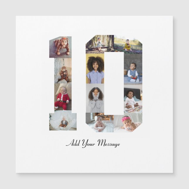 Nummer 10 Fotokollage (Framsida)