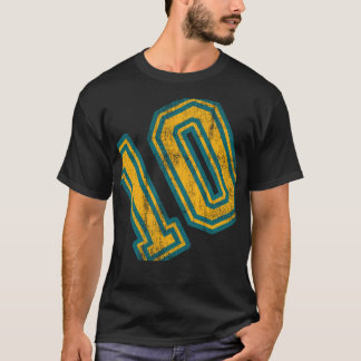 nummer 10 - nummer 10 vintage, retroaktiv t shirt