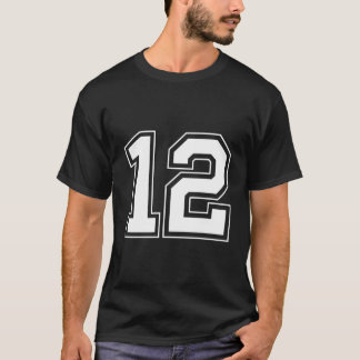 Nummer 12 Pullover Hoodie T Shirt