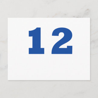 Nummer 12! vykort