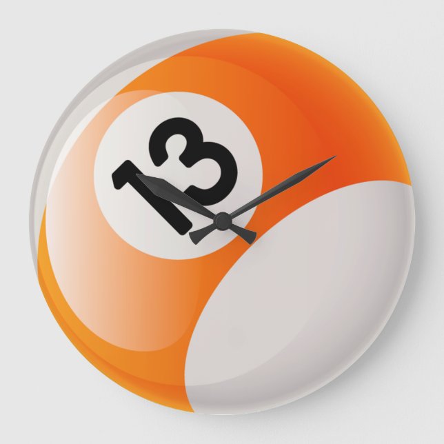 Nummer 13 miljarder Boll-klocka Stor Klocka (Framsida)