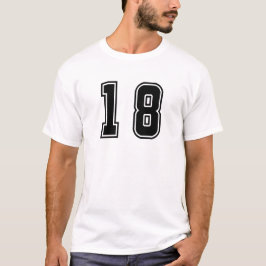 Nummer 18 t shirt