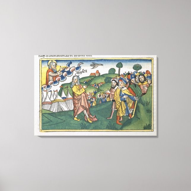 Nummer 1 1-20 Förberedelser för resan från Moun Canvastryck (Framsida)