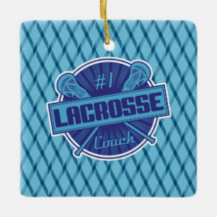 Nummer 1 Dekorationer för Lacrosse Coach