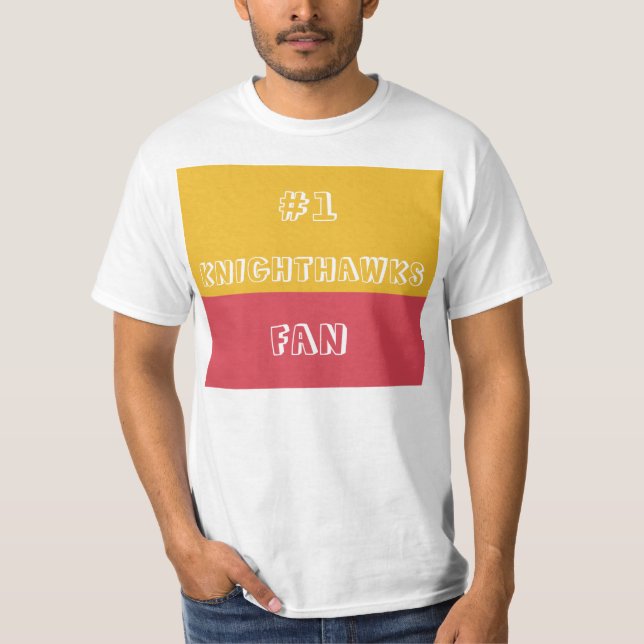 Nummer 1 Fläkt Shirt Mustard och Ketchup Tee (Framsida)