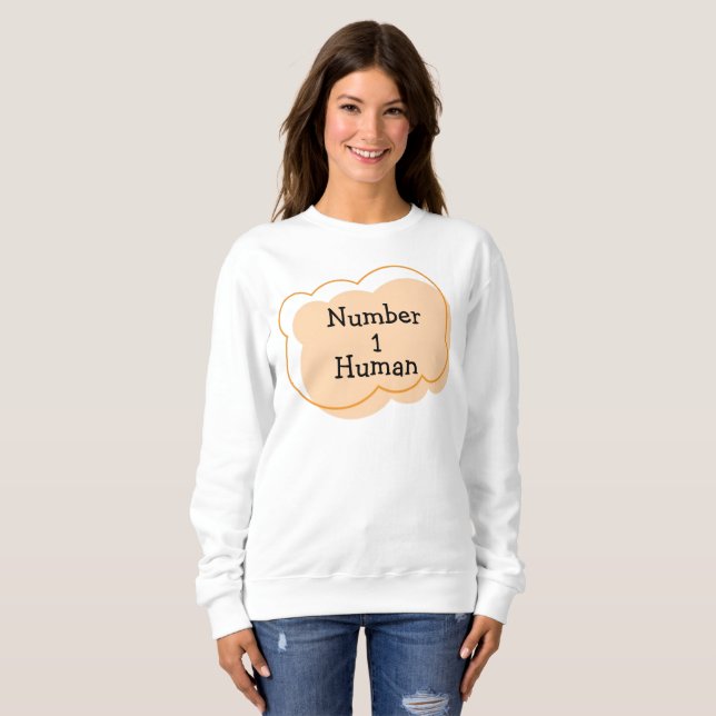 Nummer 1 Human T-Shirt (Hel framsida)
