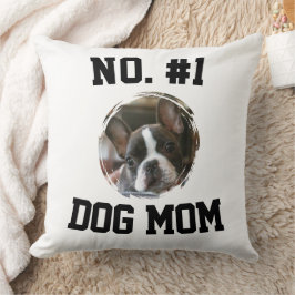 Nummer 1 hund Mamma Mor Mors dag Djurfamiljen Kudde