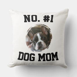 Nummer 1 hund Mamma Mor Mors dag Djurfamiljen Kudde