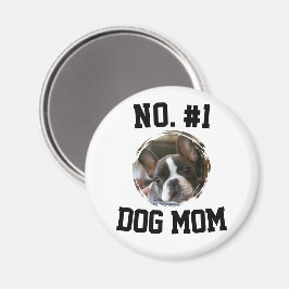 Nummer 1 hund Mamma Mor Mors dag Djurfamiljen Magnet