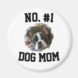 Nummer 1 hund Mamma Mor Mors dag Djurfamiljen Magnet