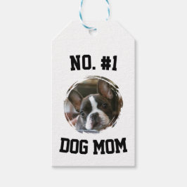 Nummer 1 hund Mamma Mor Mors dag Djurförenare Presentetikett